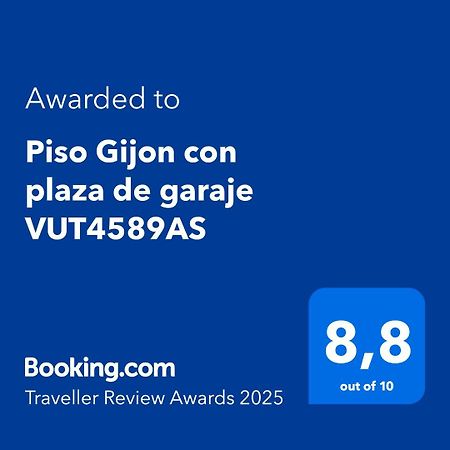 Piso Gijon Con Plaza De Garaje Vut4589As Lejlighed Eksteriør billede