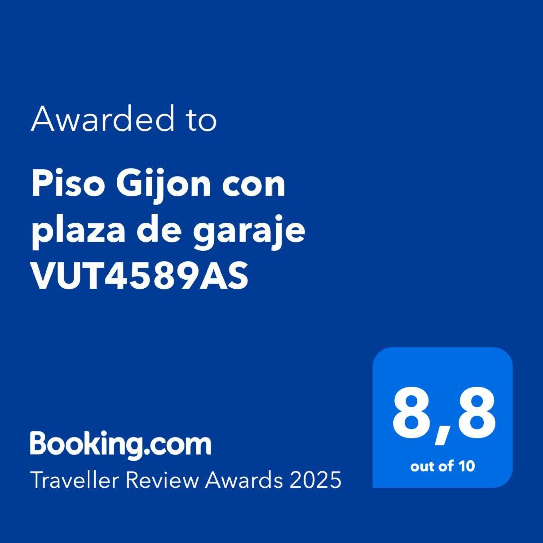 Piso Gijon Con Plaza De Garaje Vut4589As Lejlighed Eksteriør billede